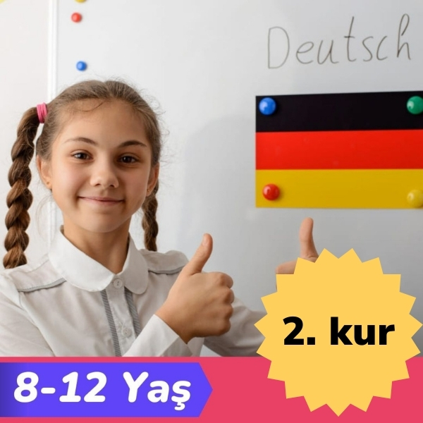 Çocuklar için Almanca(8-12 Yaş)-2.Kur