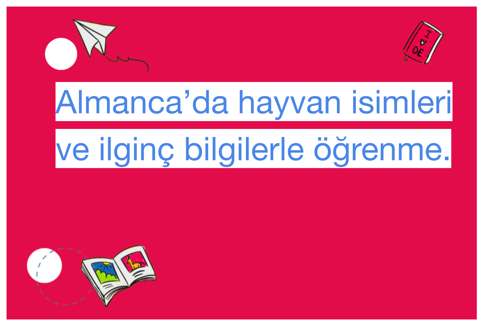 Almanca’da hayvan isimleri ve ilginç bilgilerle öğrenme.