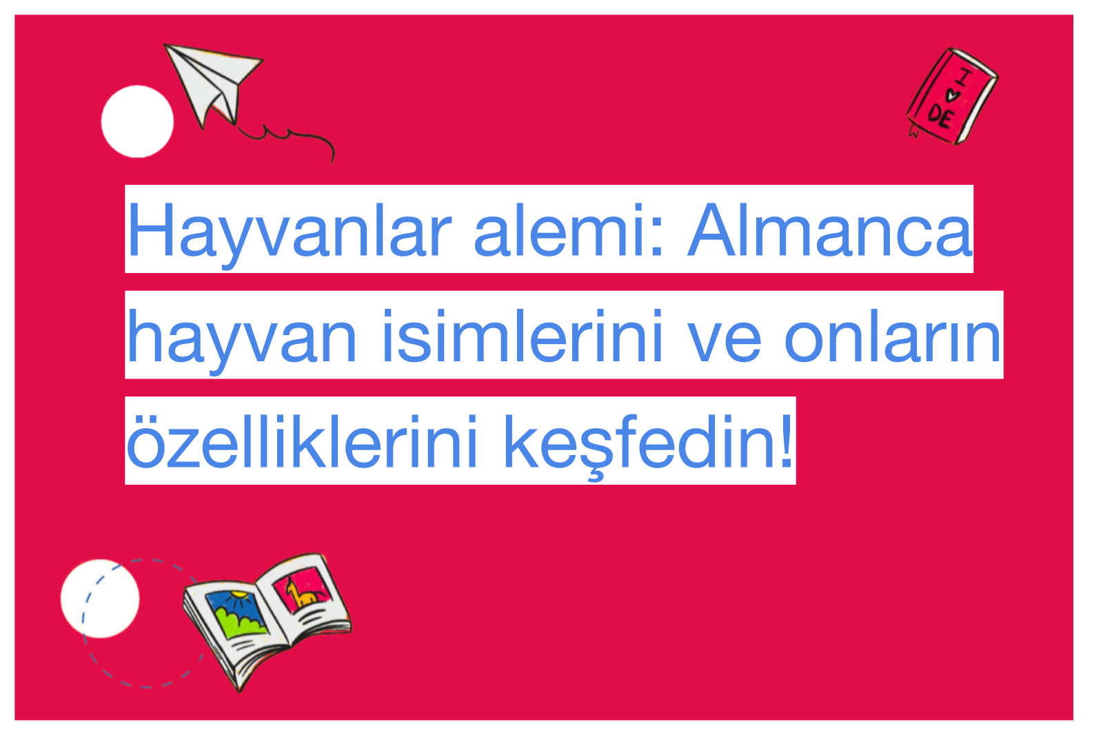 Hayvanlar alemi: Almanca hayvan isimlerini ve onların özelliklerini keşfedin!