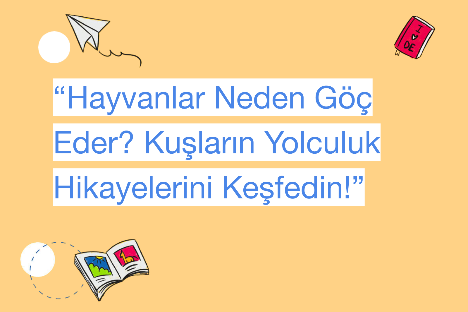“Hayvanlar Neden Göç Eder? Kuşların Yolculuk Hikayelerini Keşfedin!”