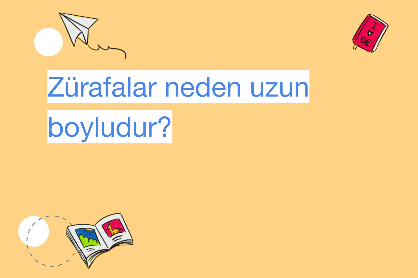 Zürafalar neden uzun boyludur?