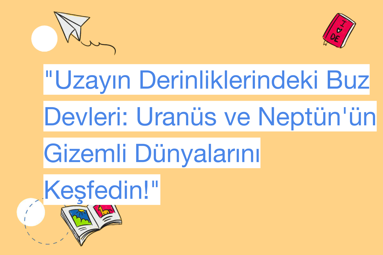 "Uzayın Derinliklerindeki Buz Devleri: Uranüs ve Neptün'ün Gizemli Dünyalarını Keşfedin!"