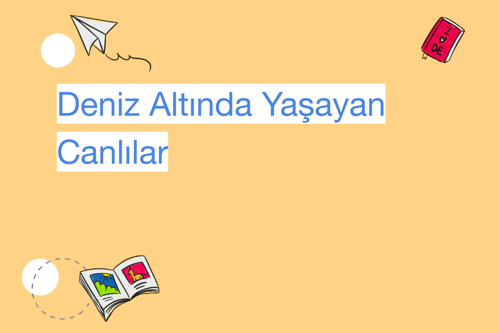 Deniz Altında Yaşayan Canlılar