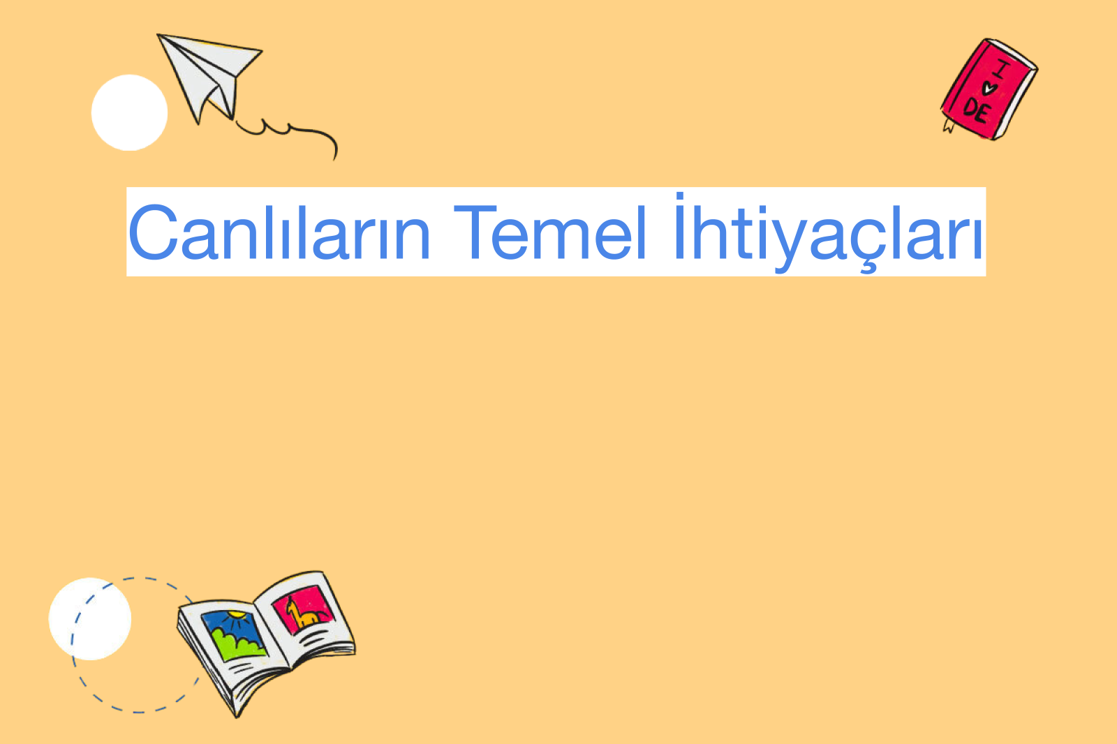 Canlıların Temel İhtiyaçları