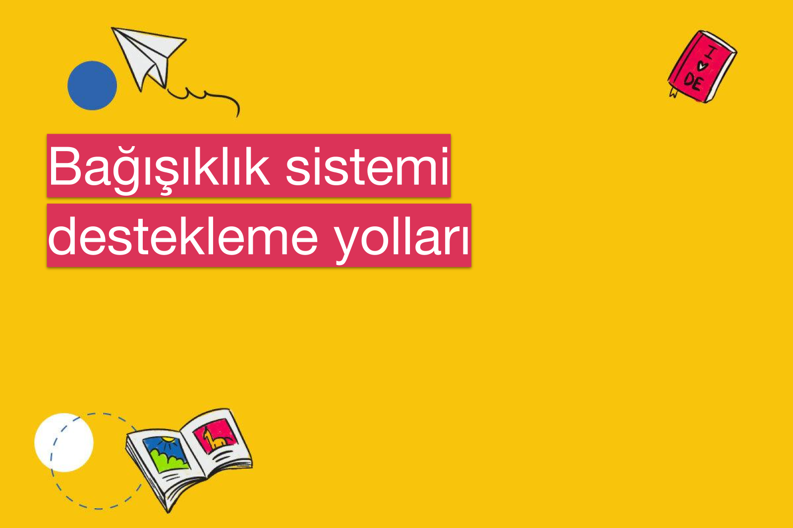 Bağışıklık sistemi destekleme yolları