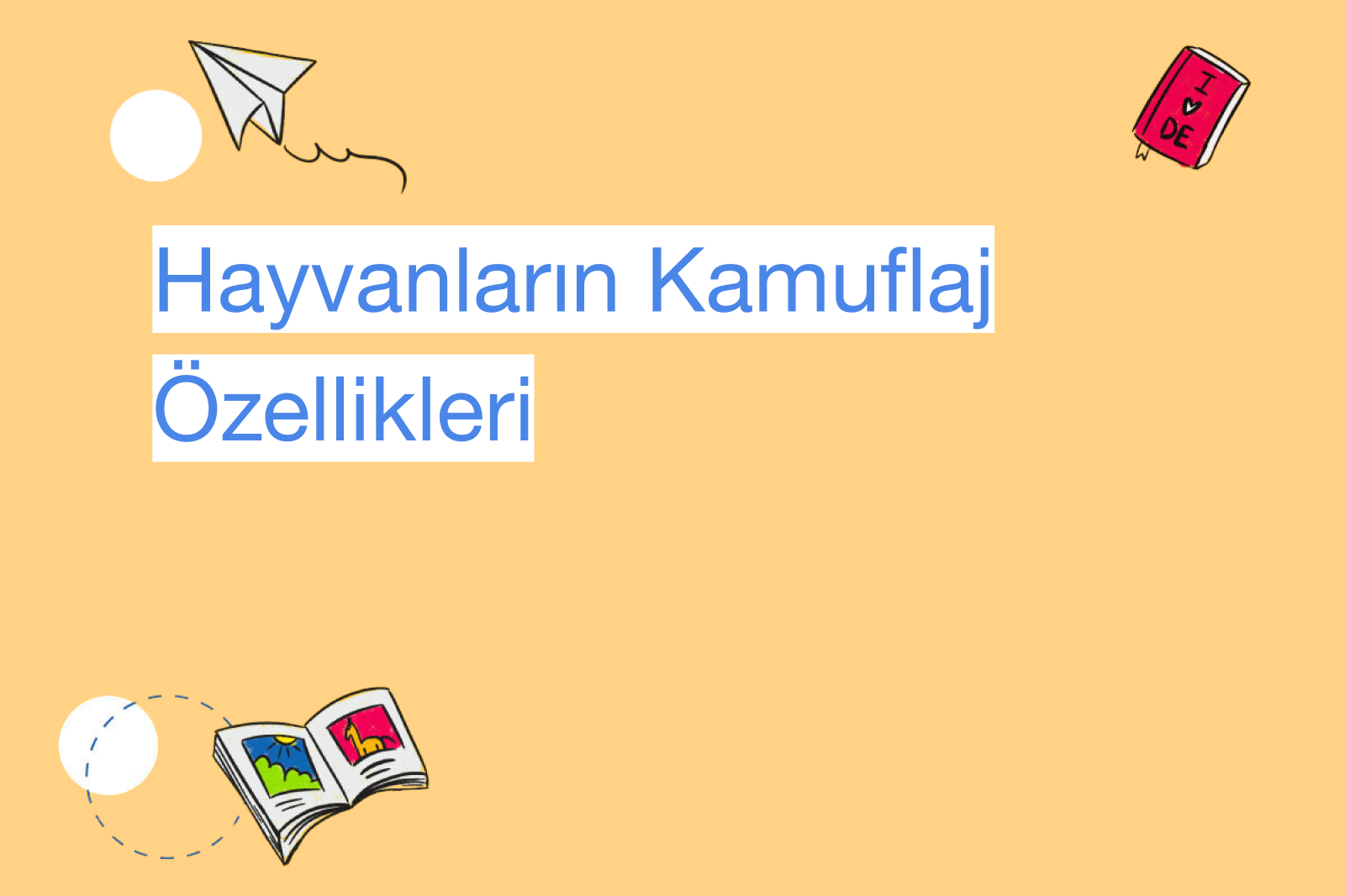 Hayvanların Kamuflaj Özellikleri