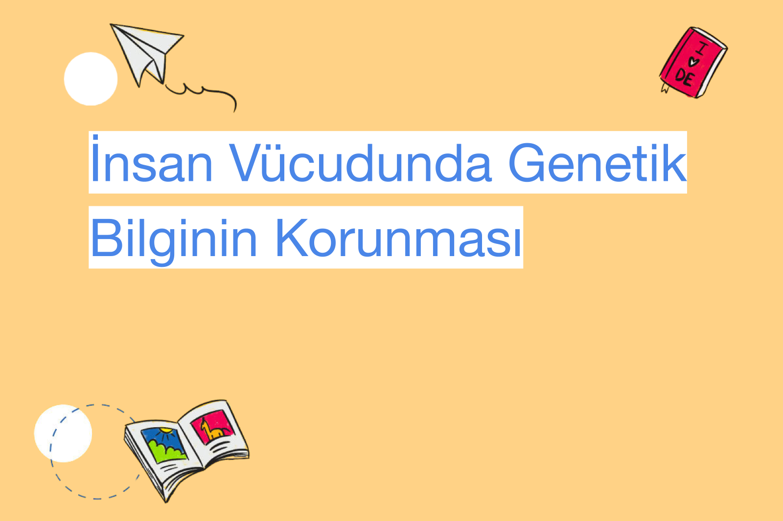İnsan Vücudunda Genetik Bilginin Korunması